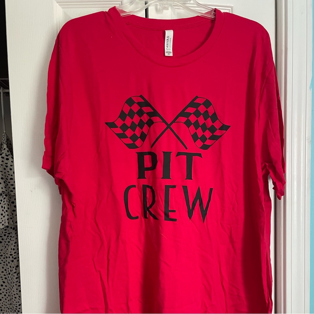 Racing pit crew 2XL unisex T-shirt